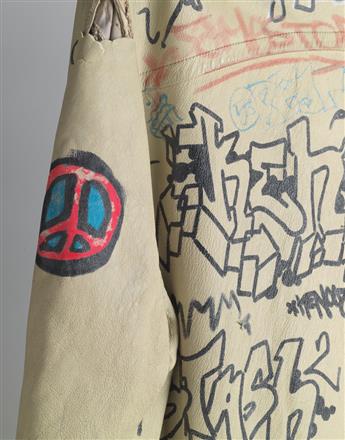 JEAN-MICHEL BASQUIAT, STEPHEN SPROUSE AND OTHERS Graffiti Jacket.